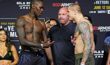 UFC: Ісраель Адесанья – Марвін Ветторі. Дивитися онлайн. LIVE трансляція