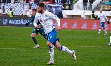 Українець Біленький визнаний найкращим форвардом білоруського клубу
