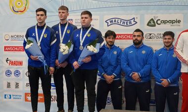 Збірна України взяла срібло на юніорському ЧЄ із кульової стрільби