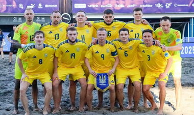 Пляжний футбол. Збірна України провела два матчі на турнірі у Клайпеді