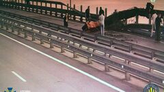 Подорваны опоры. СБУ в третий раз поразила Крымский мост
