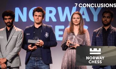 Стало відомо, скільки заробила Музичук за перемогу на Norway Chess 2025